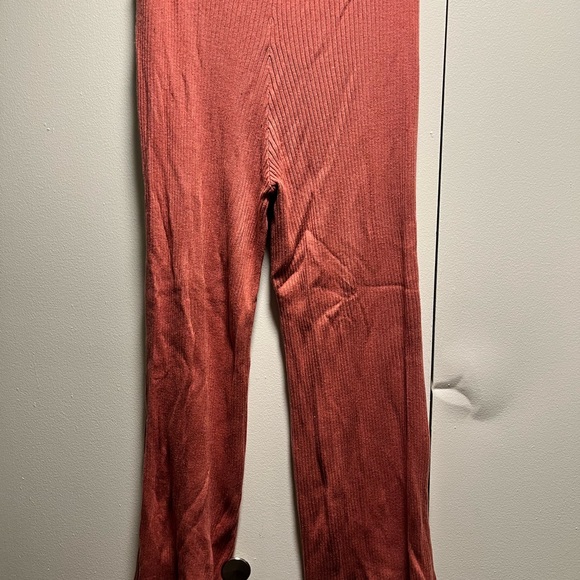 Splendid Terracotta Ribbed Pants - Picture 2 of 3